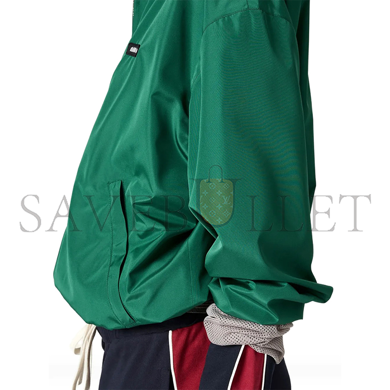 MIU MIU TECHNICAL POPLIN BOMBER JACKET ML1420